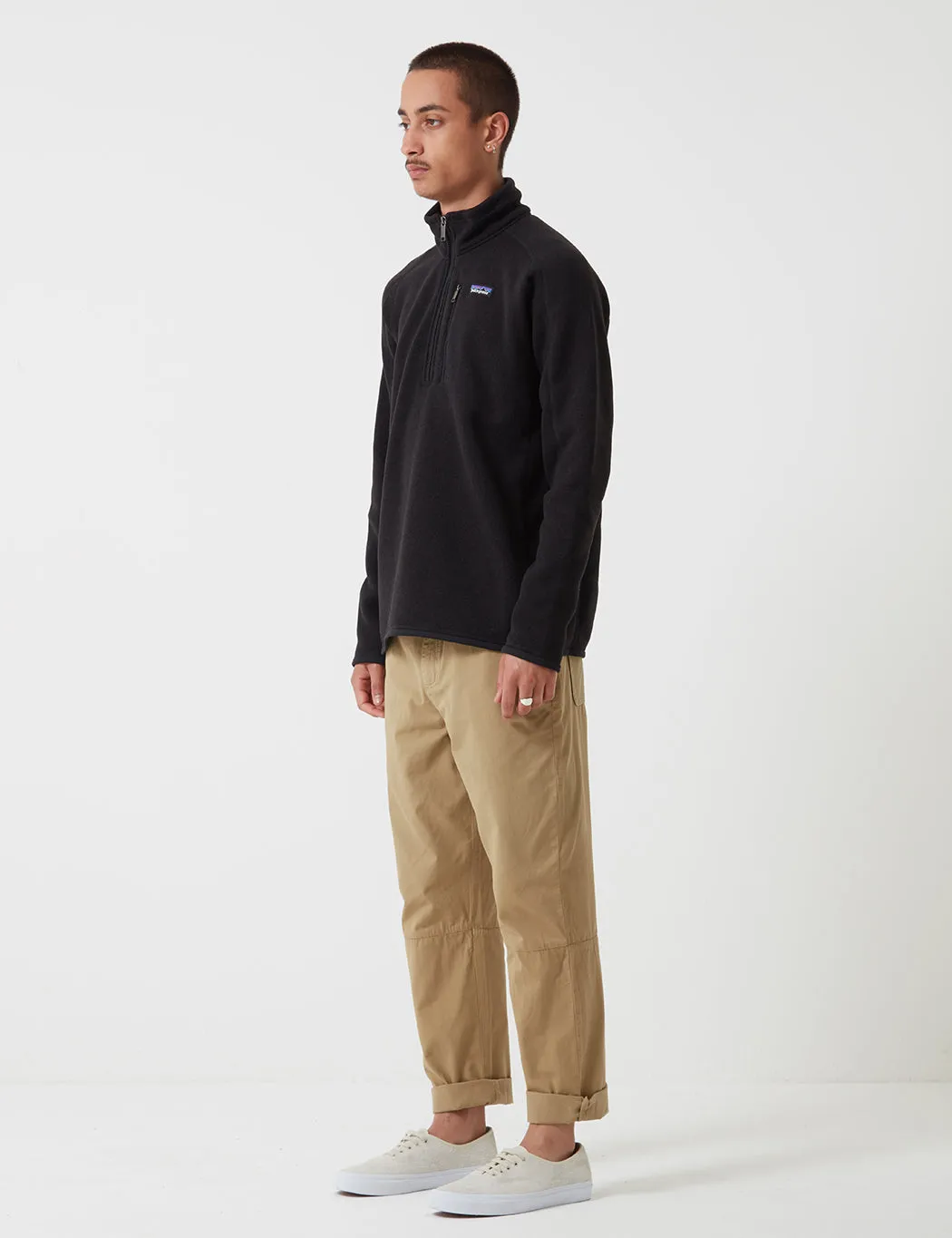 #1 Best Seller: Patagonia Better Sweater 1/4 Zip Fleece - Black  Limited Release!