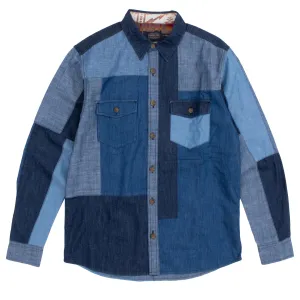 #1 Best Seller: Pendleton La Pine Patchwork Shirt Blue / Multi  Limited Availability!