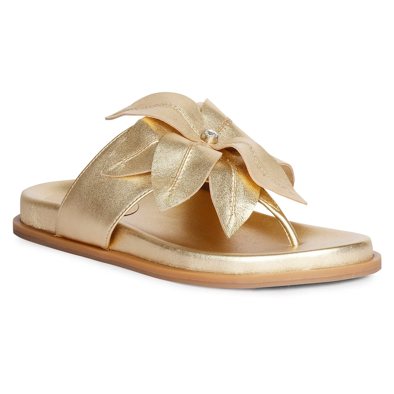 Affordable Luxury Claudia Gold Sandals  Almost Gone!