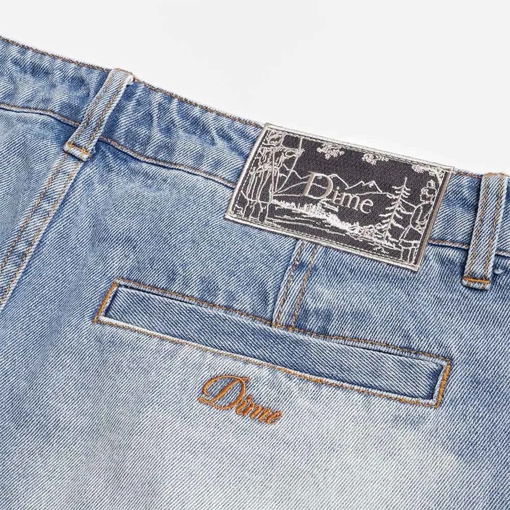 Affordable Luxury Dime Pleated Denim Shorts  Almost Sold Out!