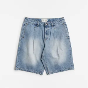 Affordable Luxury Dime Pleated Denim Shorts  Almost Sold Out!