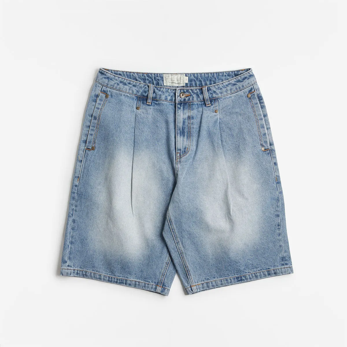 Affordable Luxury Dime Pleated Denim Shorts  Almost Sold Out!