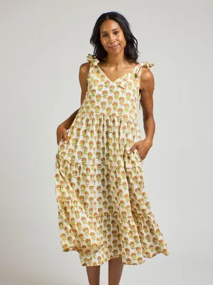 Affordable Luxury Lorelei Tiered Dress - Marigold  Stylish & Comfortable