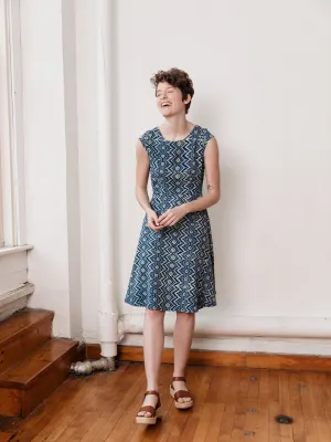 Affordable Luxury Marseille Dress - Aegean  Last Chance!