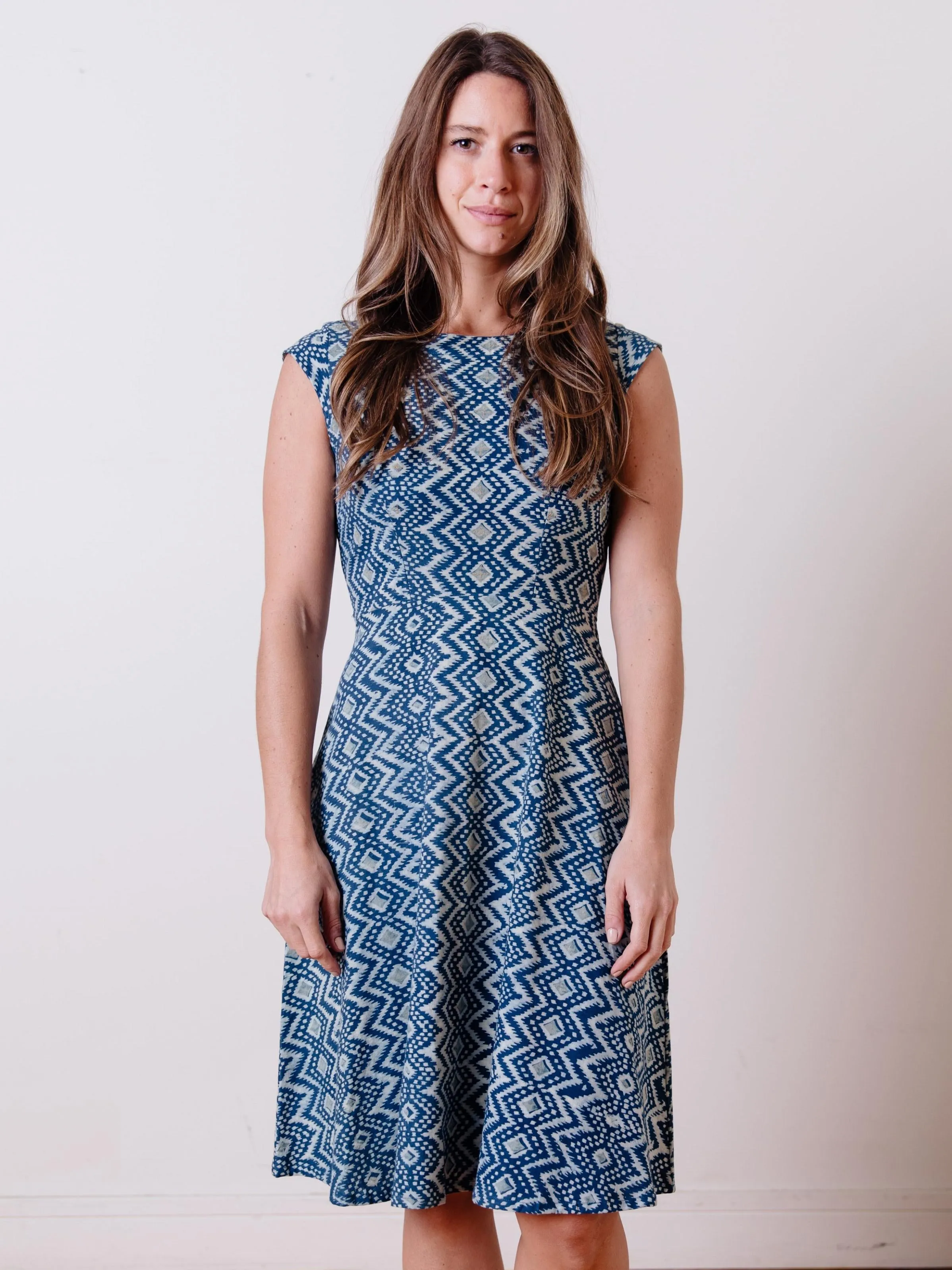 Affordable Luxury Marseille Dress - Aegean  Last Chance!