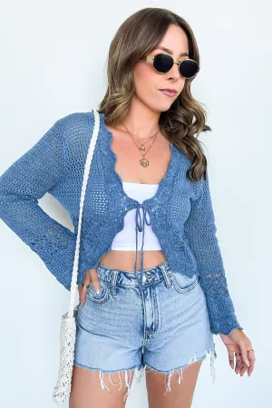 Alice Knit Tie Front Cardigan