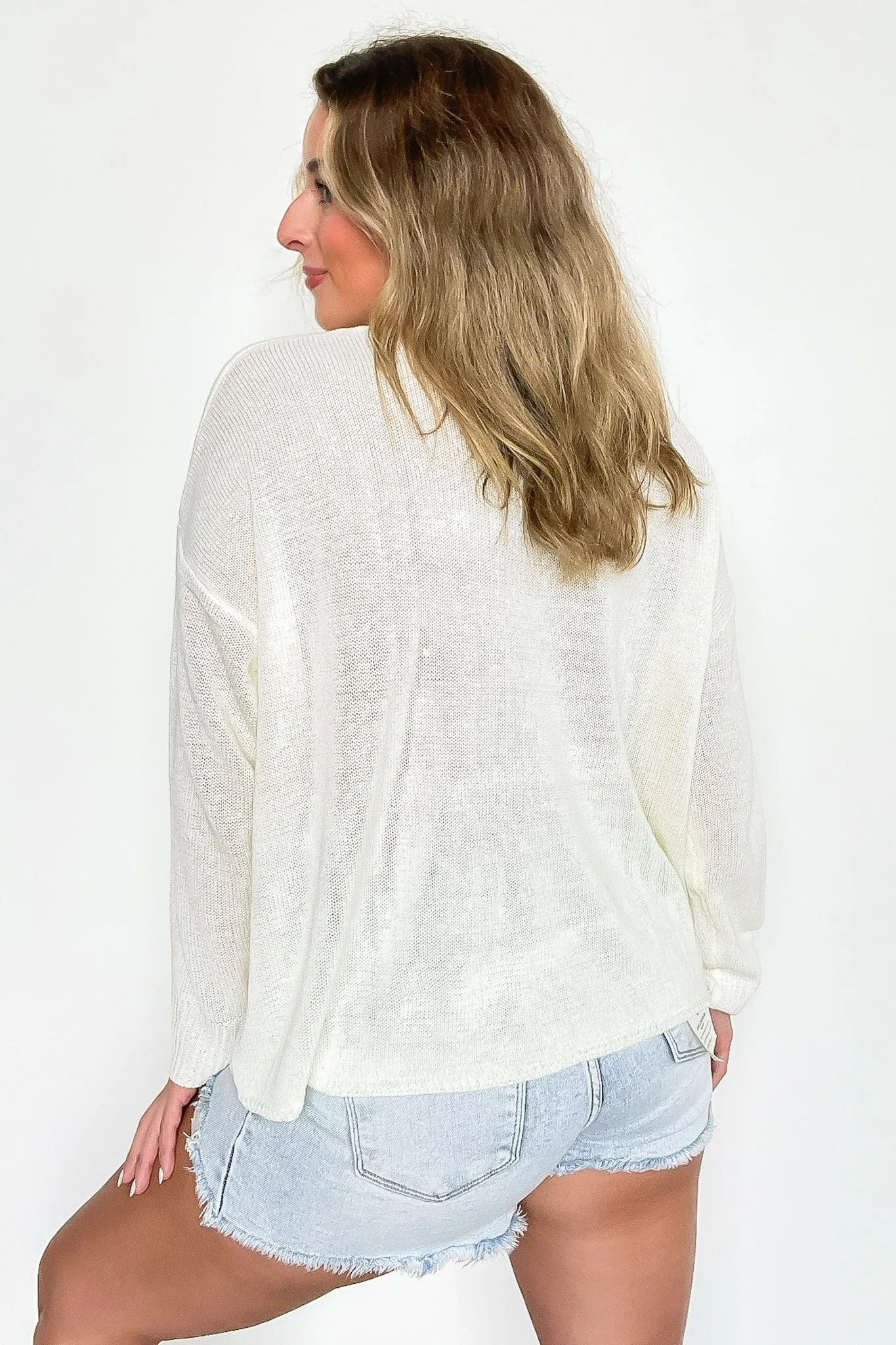 Americana Ease USA Flag Knit Sweater