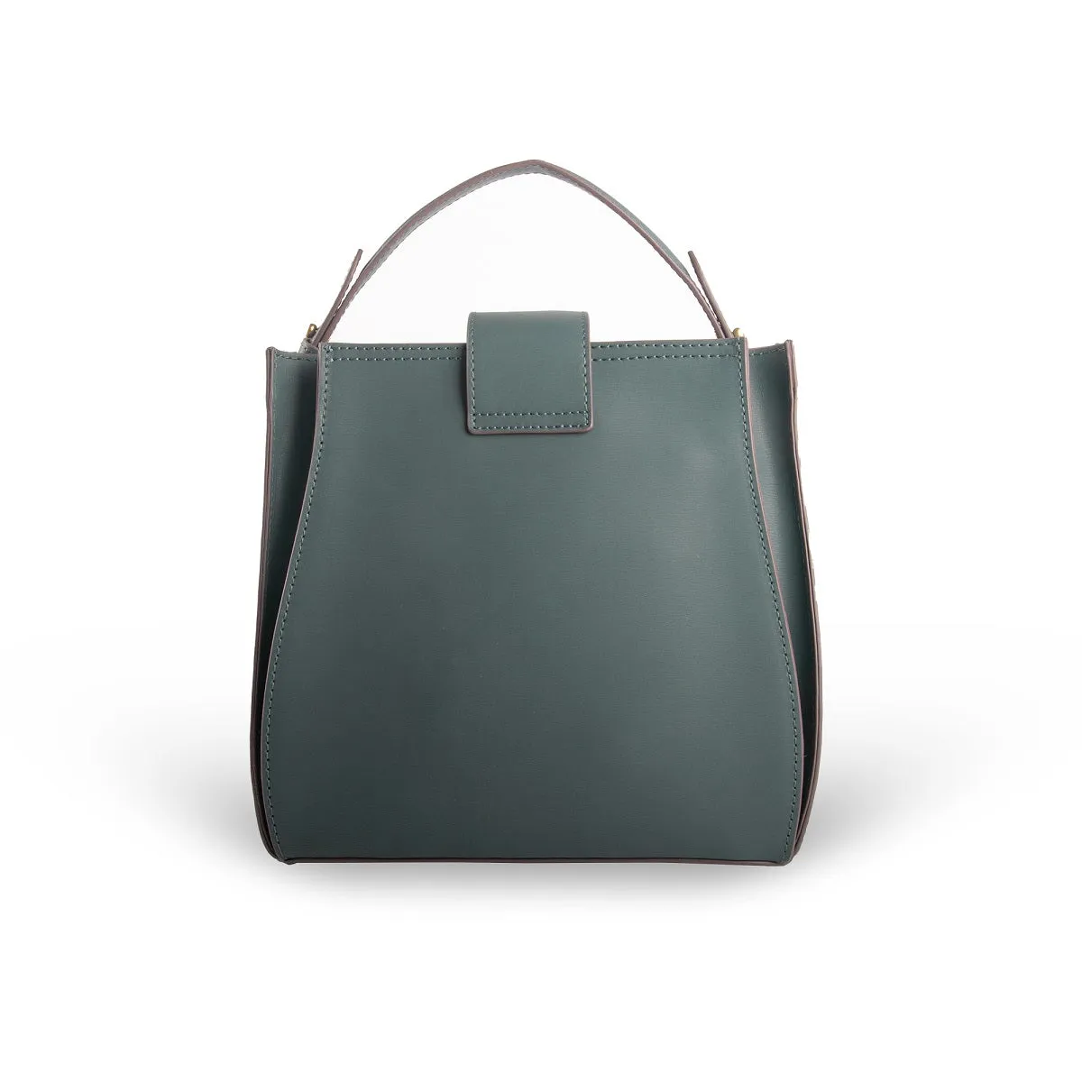 Athena Leather Bucket Bag
