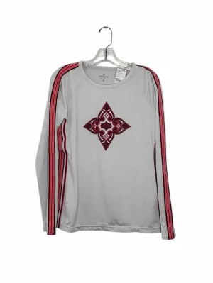 Athleta Size Medium White Pre-Owned Top- Ladies
