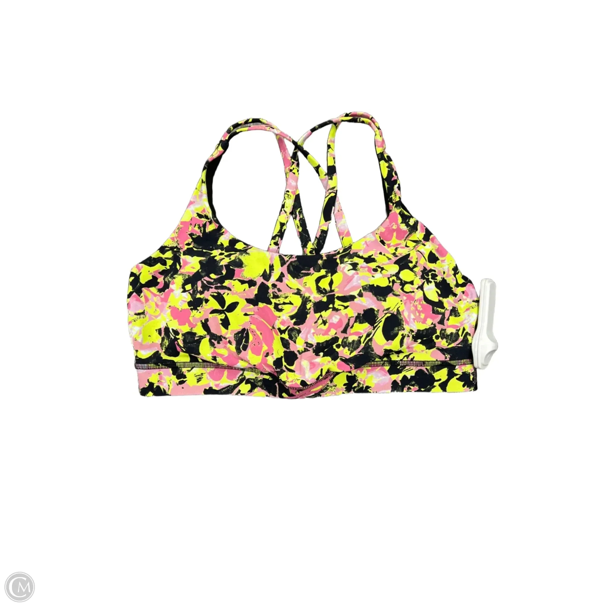 Athletic Bra By Lululemon In Green, Size: 8