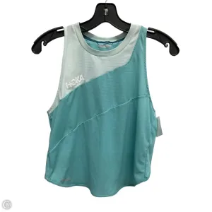 Athletic Tank Top By Hoka In Blue, Size: S
