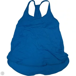 Athletic Tank Top By Lululemon In Blue, Size: S