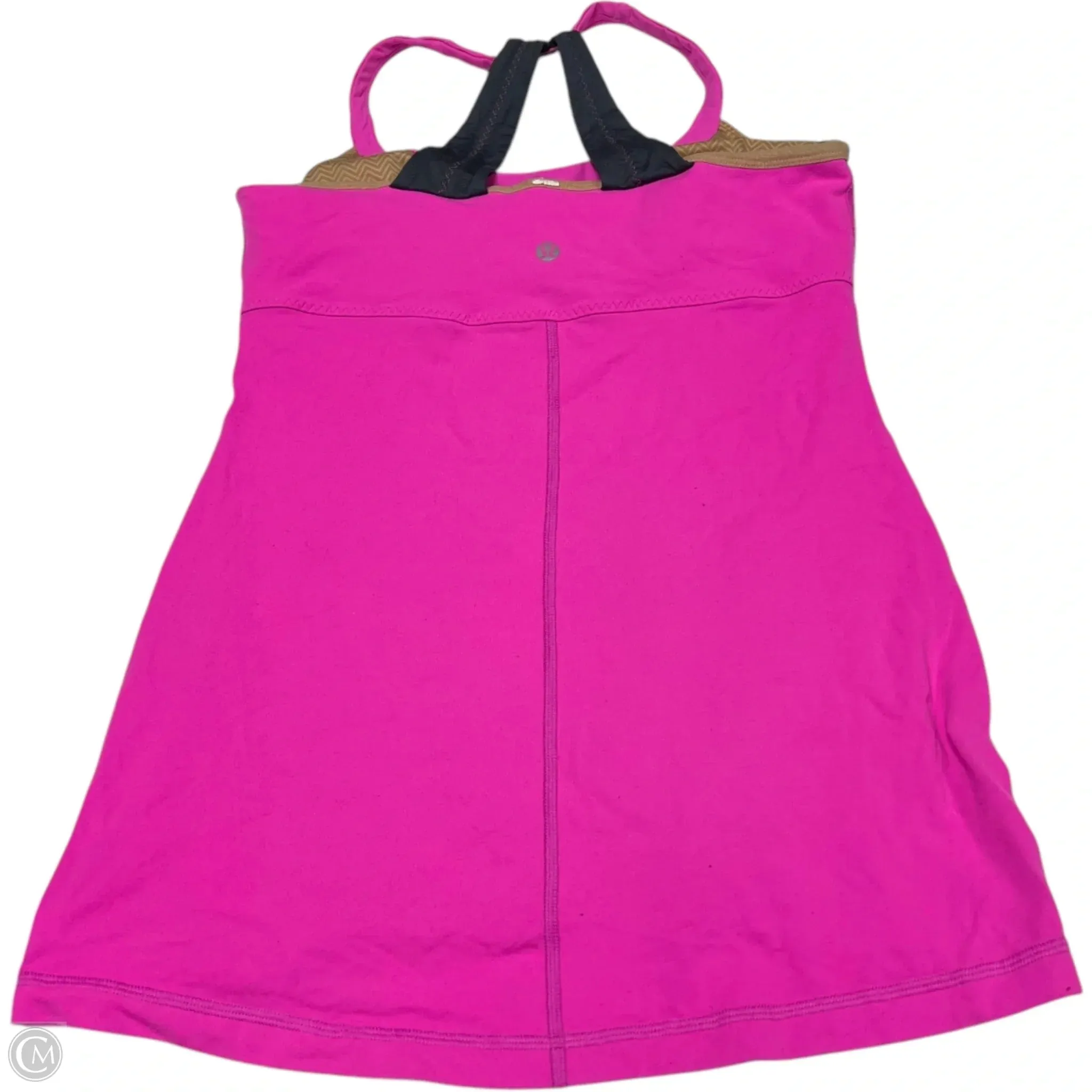 Athletic Tank Top By Lululemon In Pink, Size: M