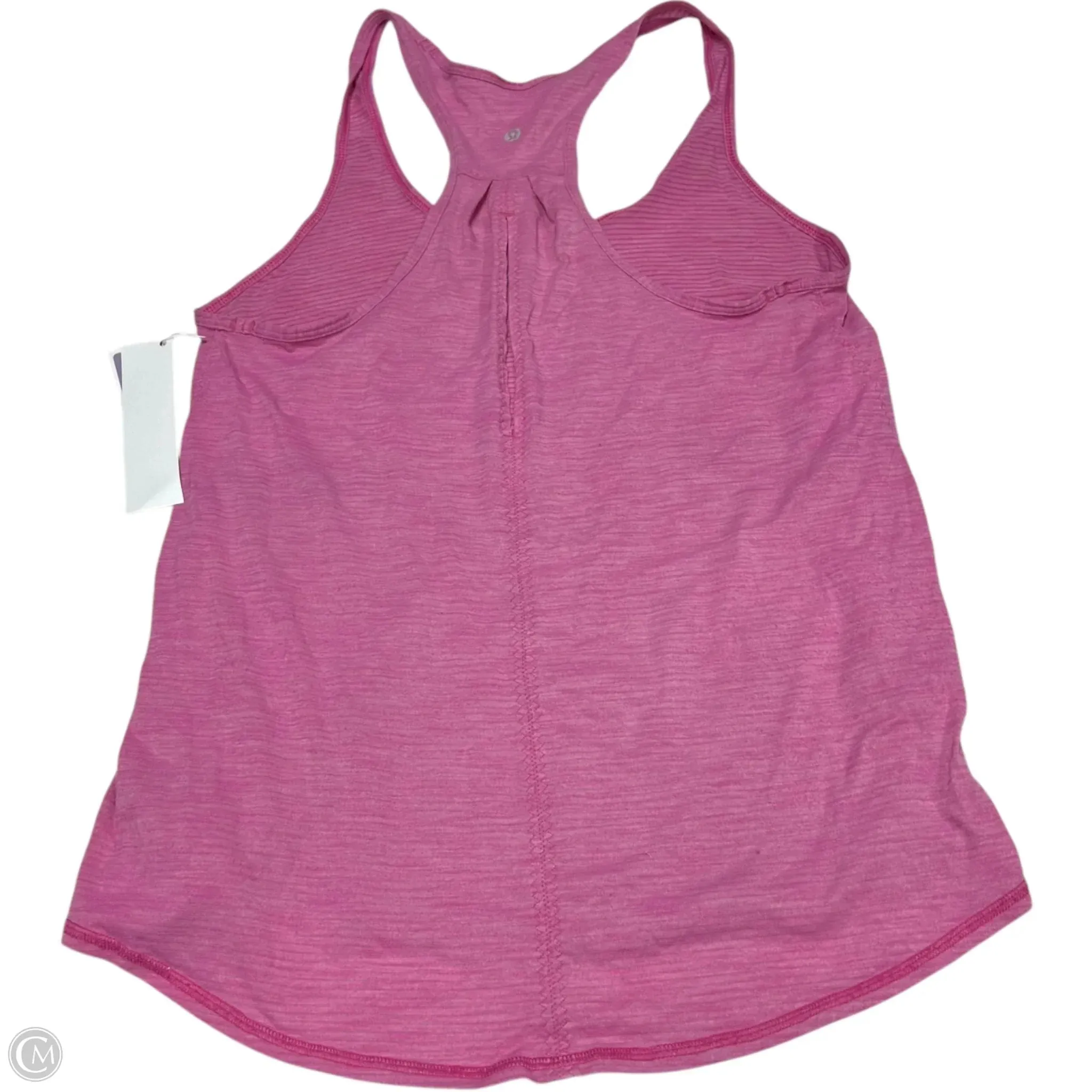 Athletic Tank Top By Lululemon In Pink, Size: M