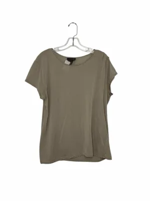 Banana Republic Size Large Beige Pre-Owned T-Shirt- Ladies
