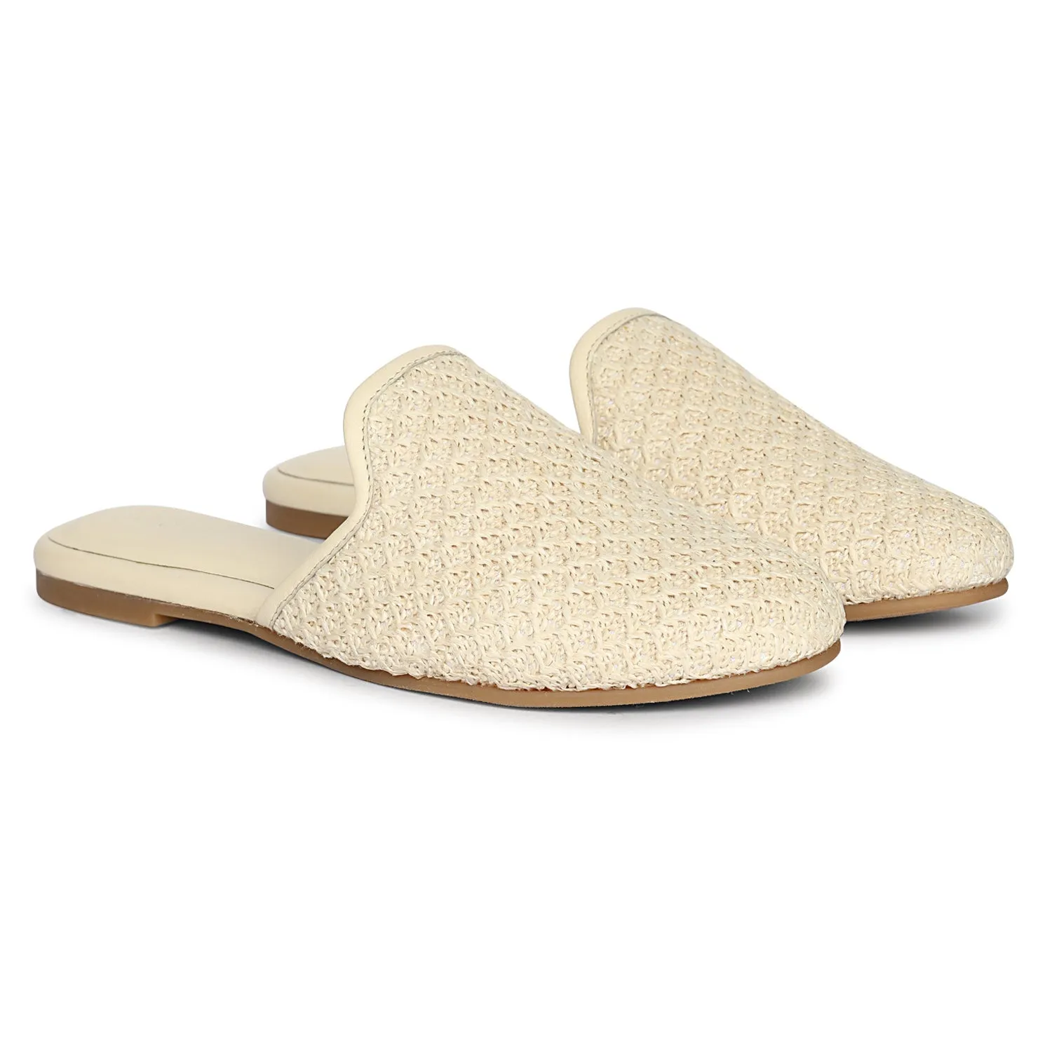 Bestseller Andrea - Bone Mules  Ends Soon!