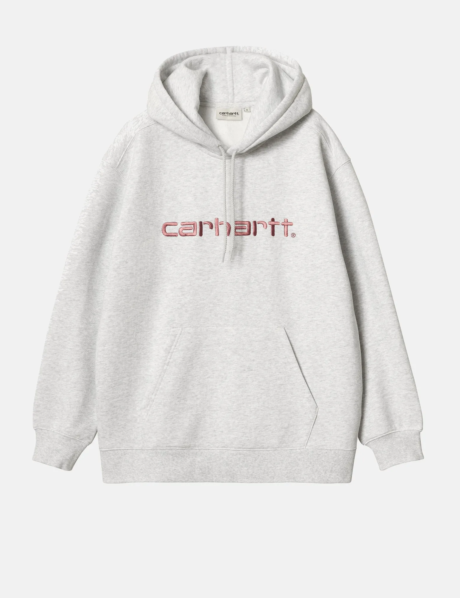 Bestseller Carhartt WIP Women's Hooded Carhartt Sweatshirt (Regular) - Ash Heather Grey  Ends Soon!