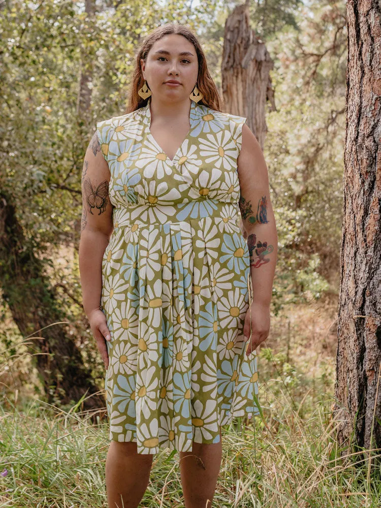 BestSelling Lucille Plus Size Dress - Pear Flowers  Dont Miss Out!