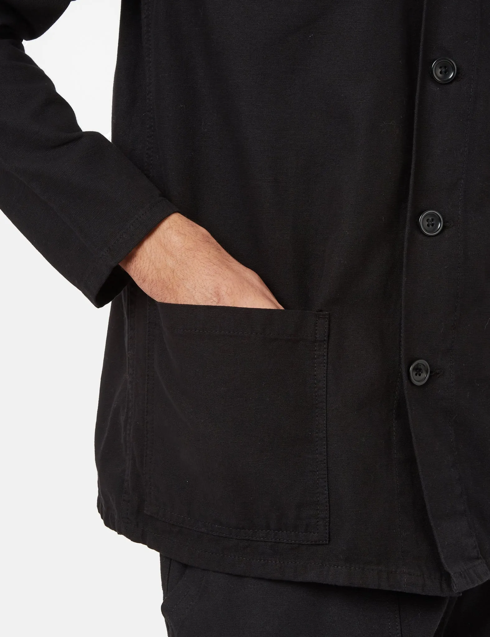 BestSelling Service Works Coverall Jacket (Canvas) - Black  Last Chance!