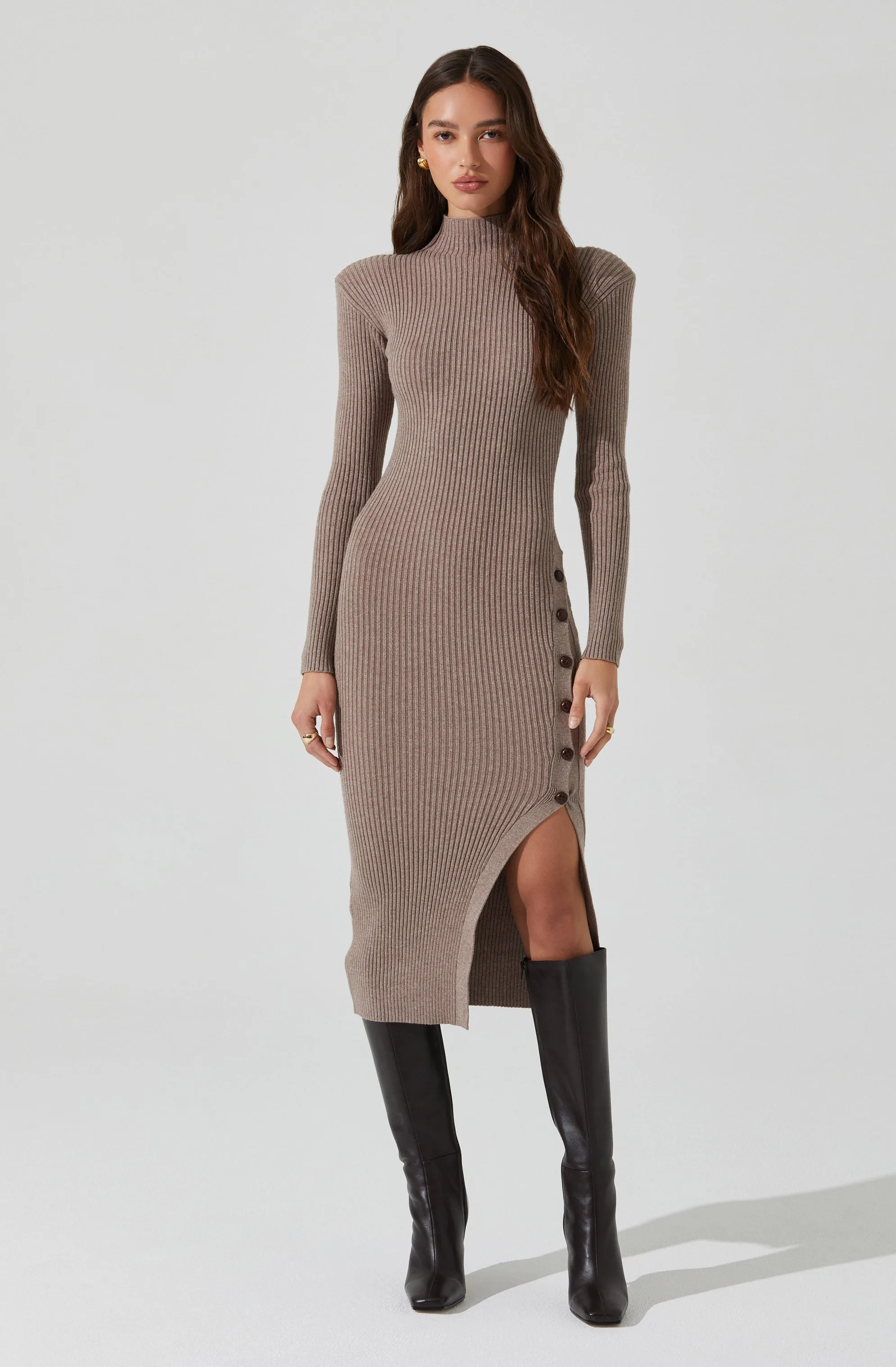 BestSelling Soryn Sweater Midi Dress  Stylish & Comfortable