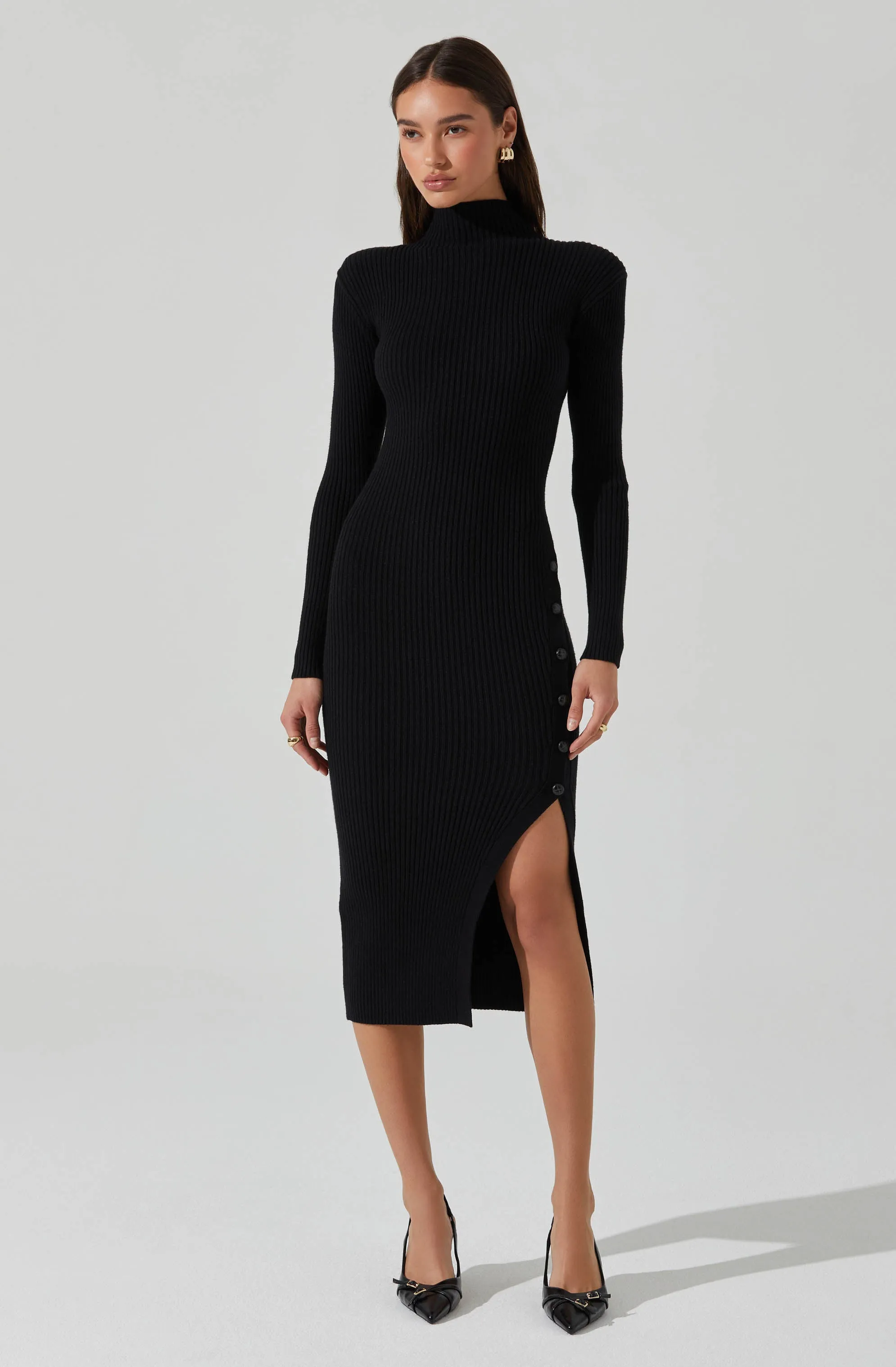 BestSelling Soryn Sweater Midi Dress  Stylish & Comfortable