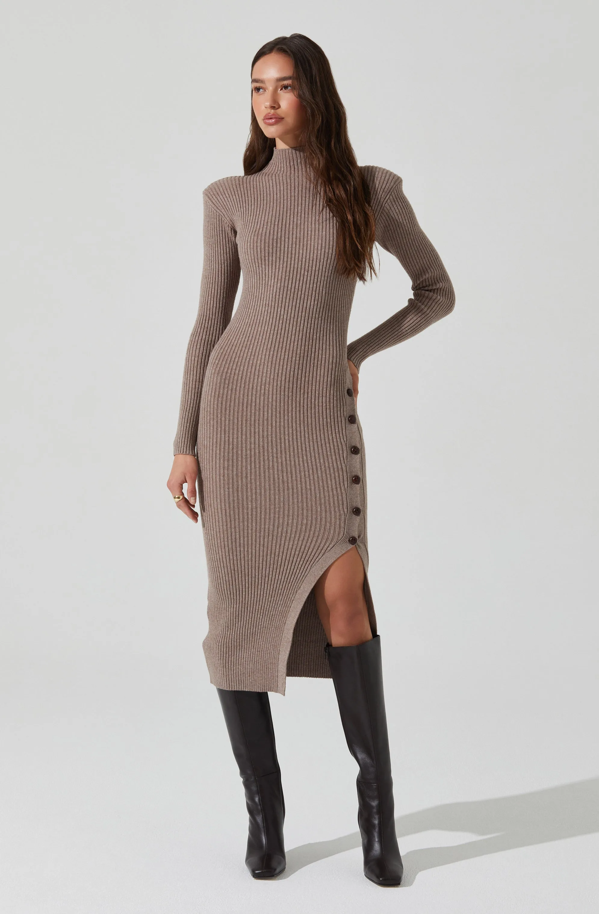 BestSelling Soryn Sweater Midi Dress  Stylish & Comfortable