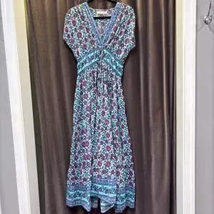 Bindy Floral Print Maxi DRESSES S