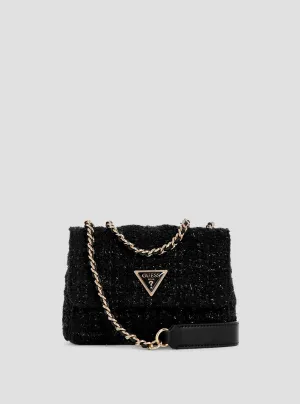 Black Giully Mini Crossbody Bag Guess