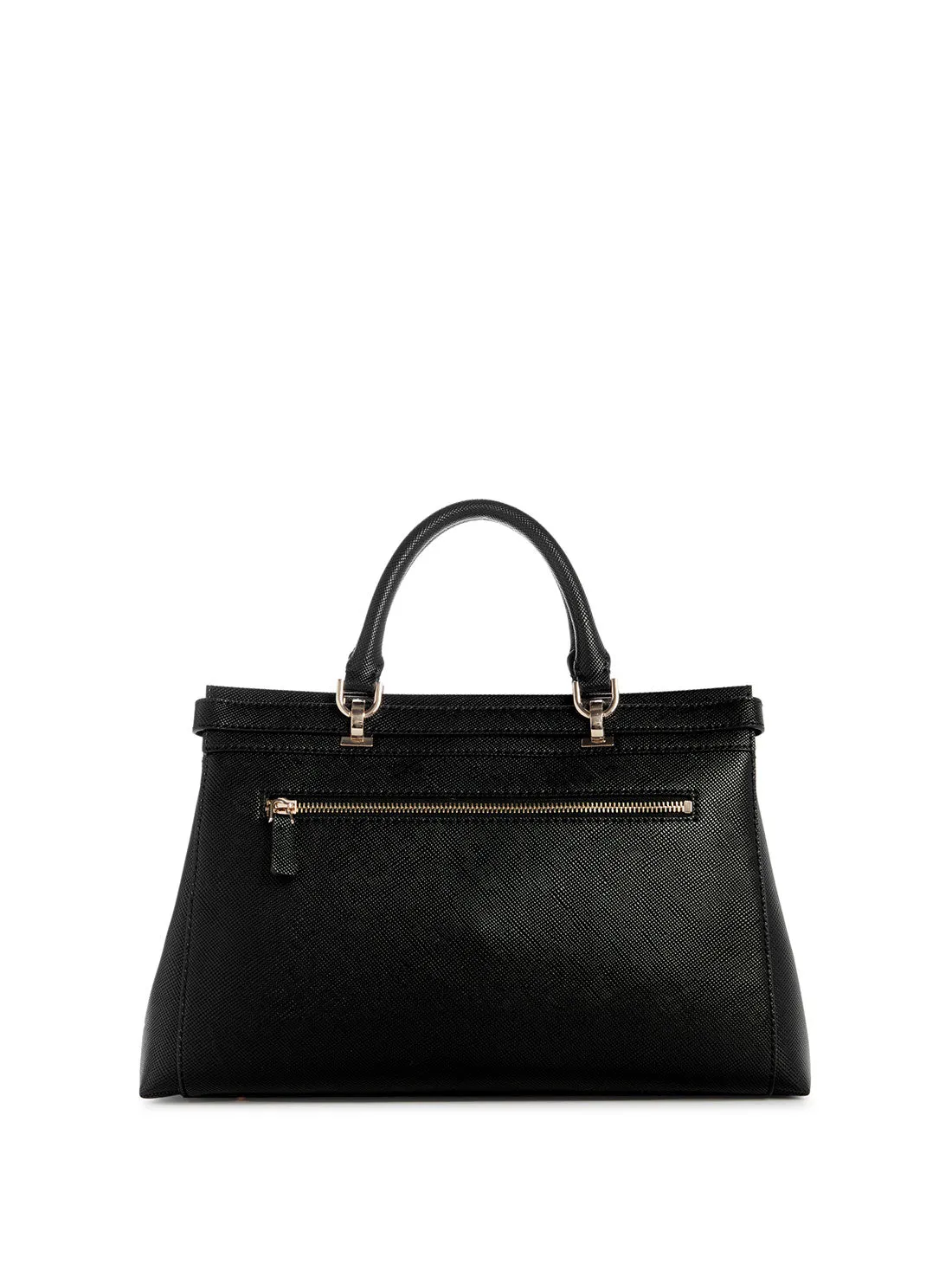 Black Levante Luxury Satchel Bag Guess