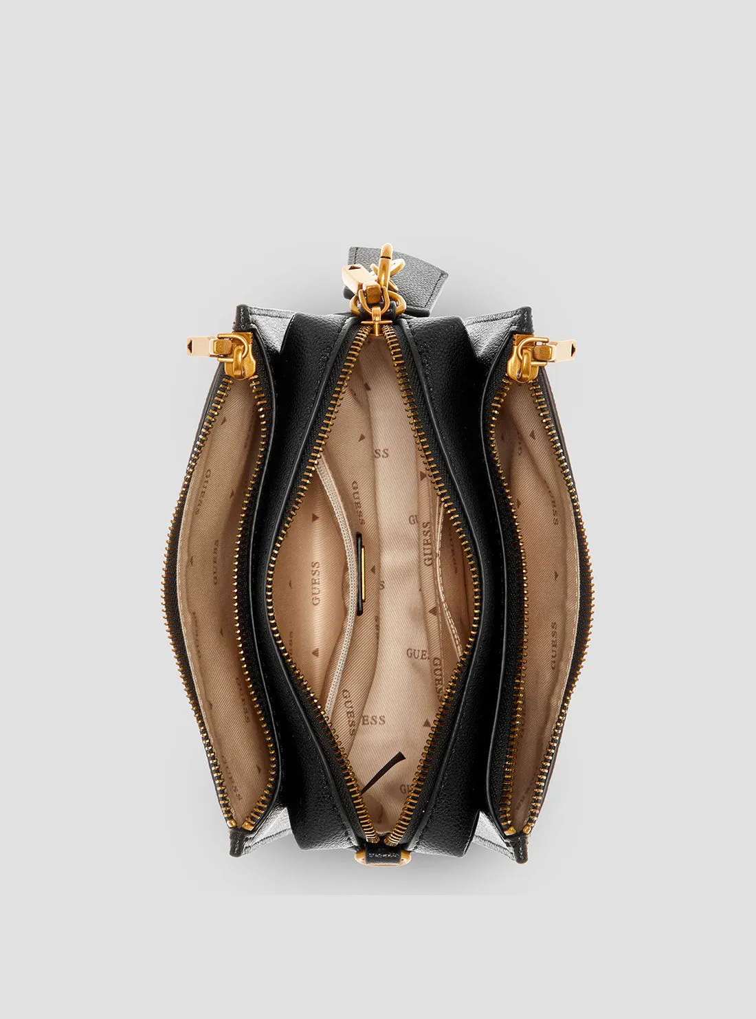 Black Malva Crossbody Bag Guess