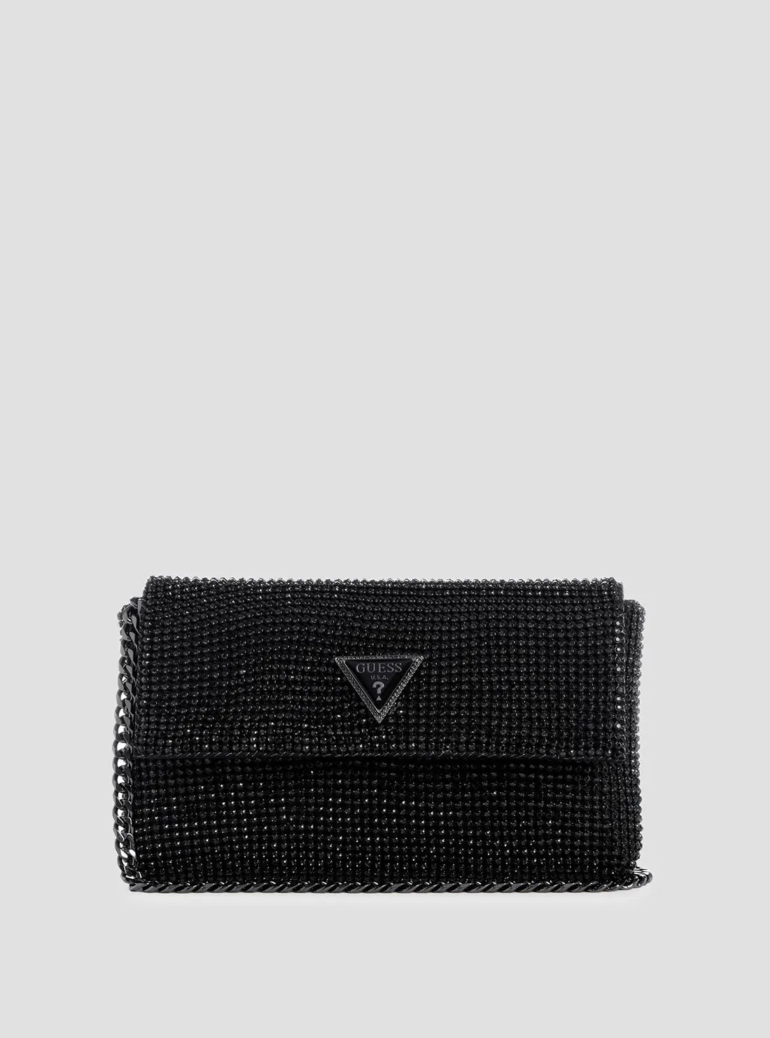Black Zalina Clutch Bag Guess