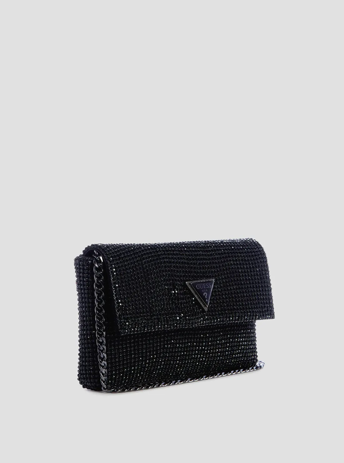 Black Zalina Clutch Bag Guess