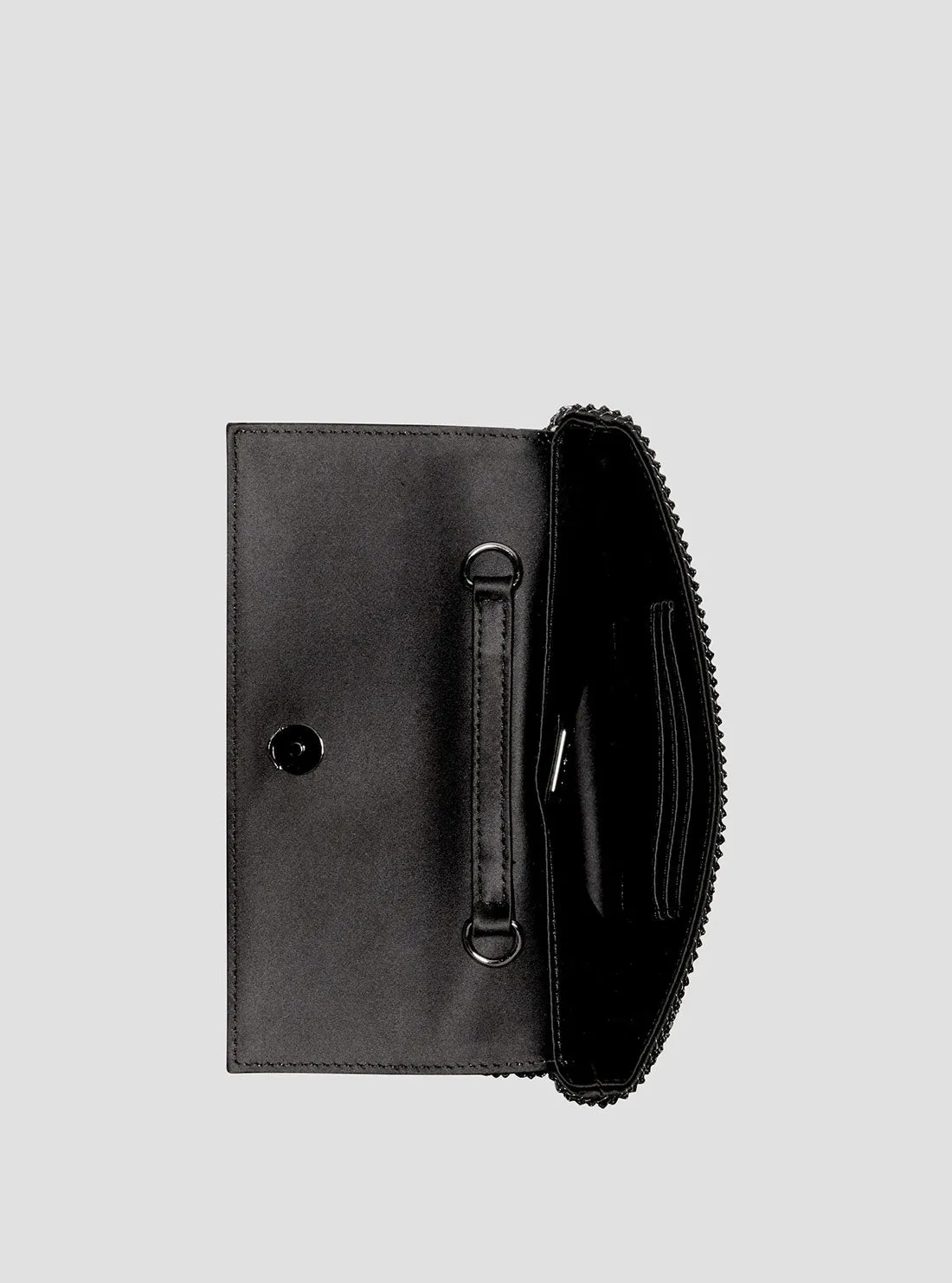 Black Zalina Clutch Bag Guess
