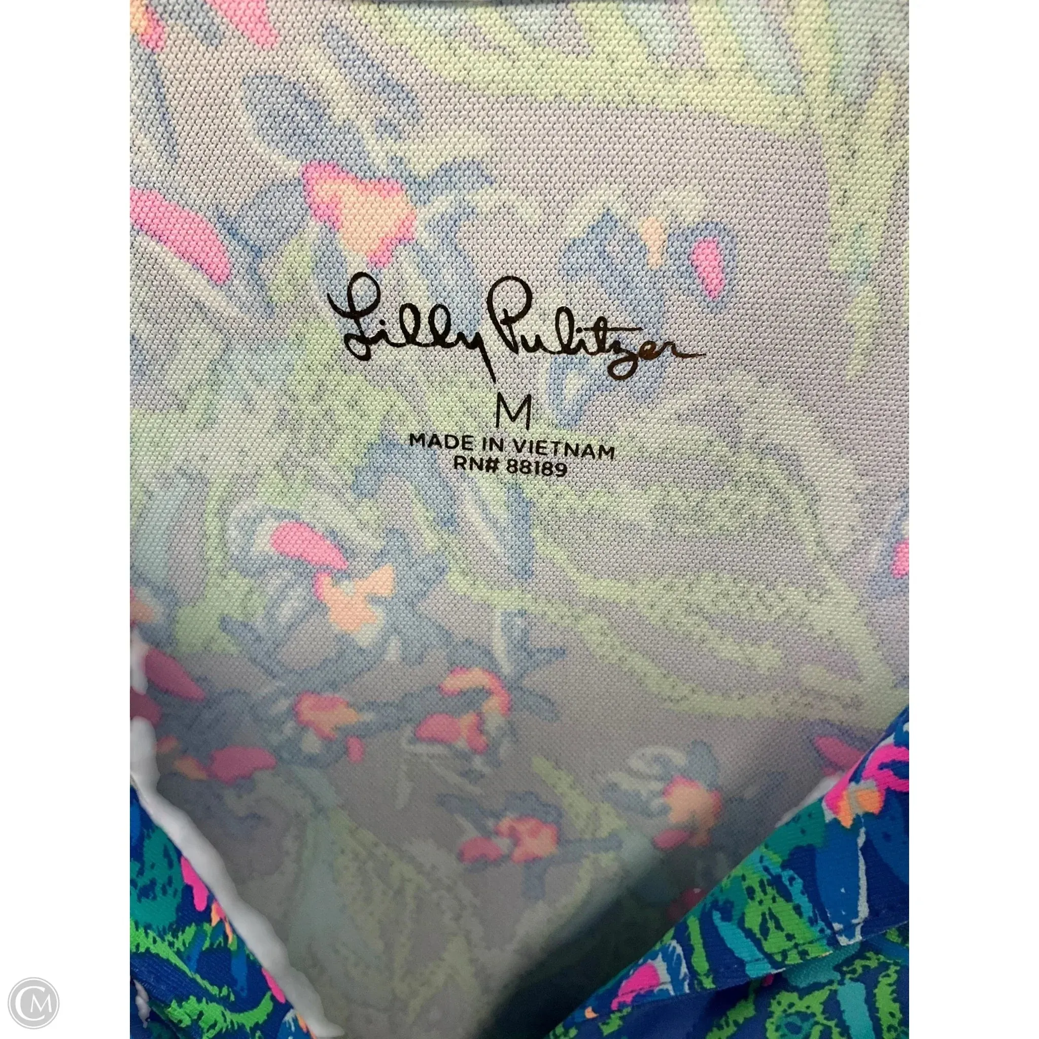Blouse Designer By Lilly Pulitzer In Nautical Print, Size: M