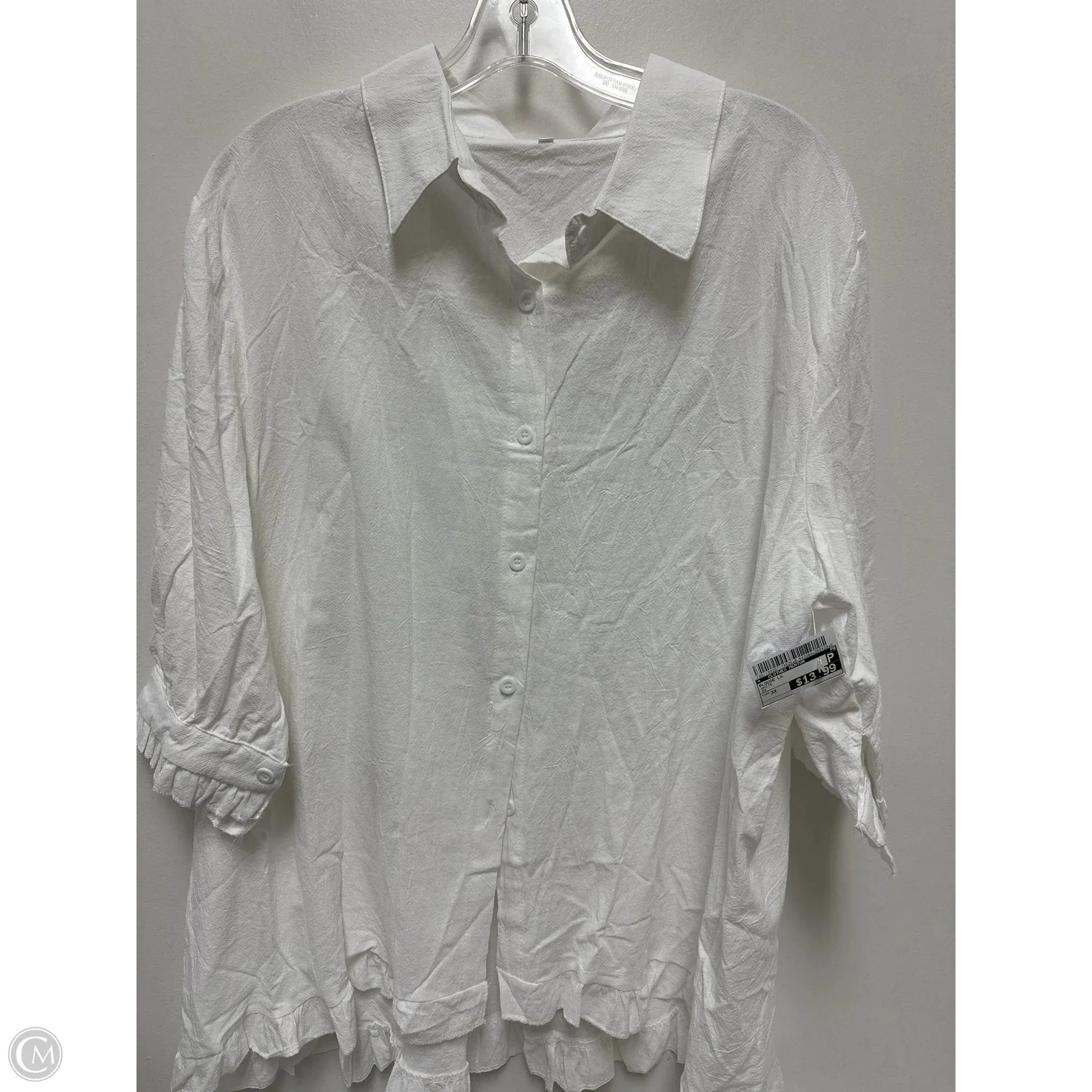 Blouse Long Sleeve By Clothes Mentor  Size: 3x