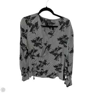 Blouse Long Sleeve By Worthington In Black, Size: Xl