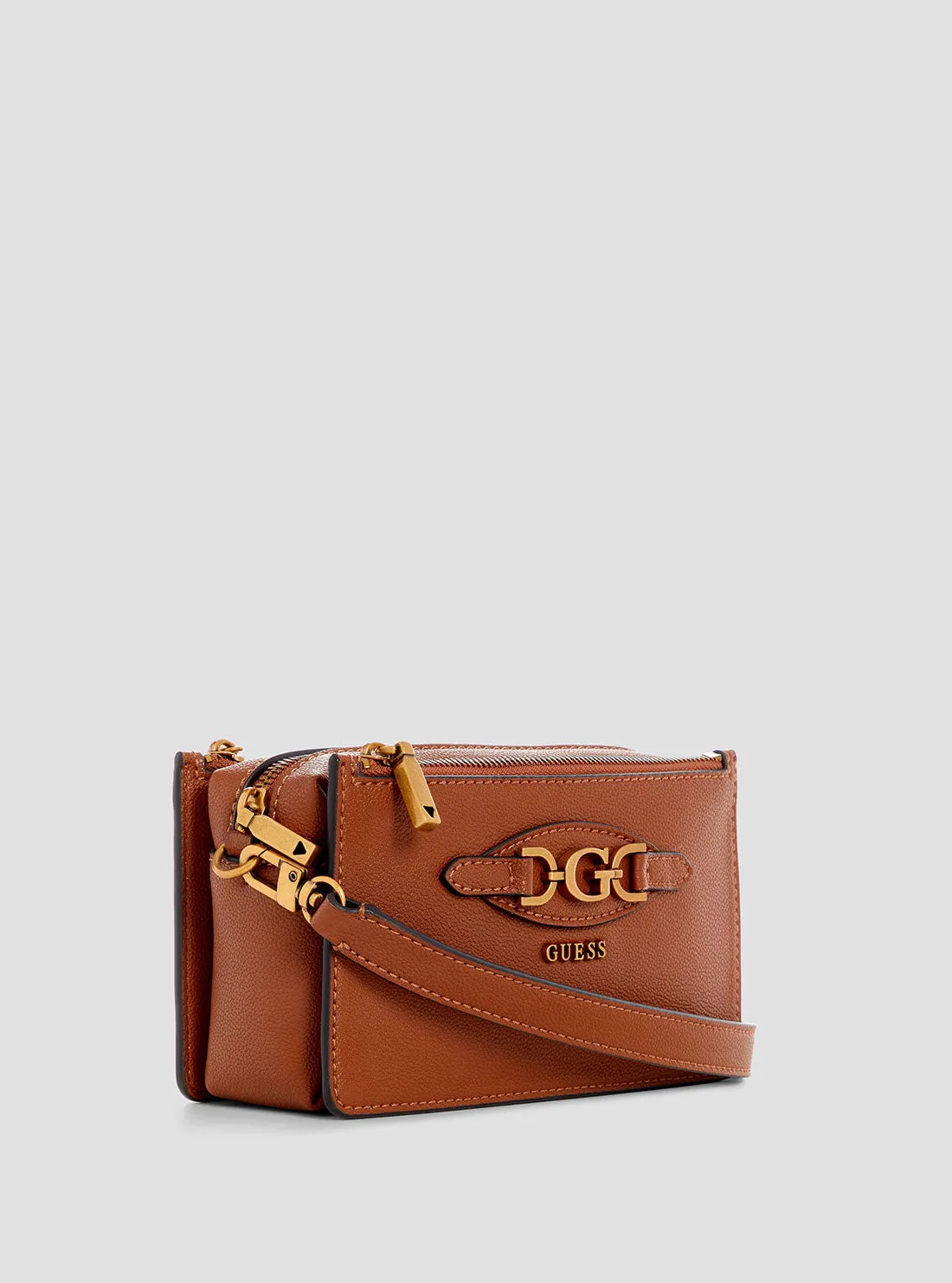 Brown Malva Crossbody Bag Guess