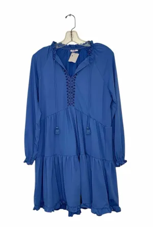 Cabana Life Size Small Blue Pre-Owned Dress- Ladies
