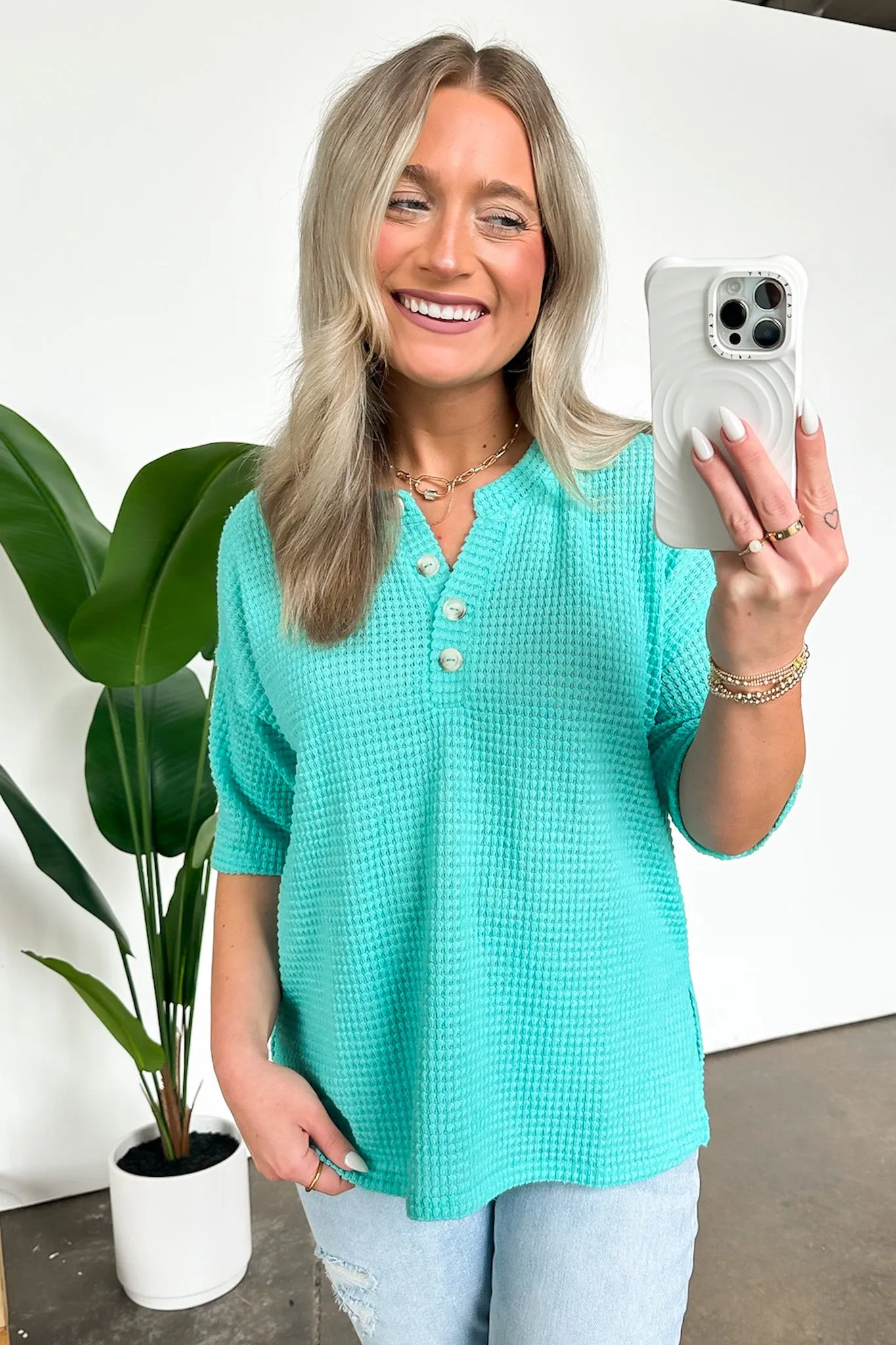 Camryn V-Neck Relaxed Top - BACK IN STOCK