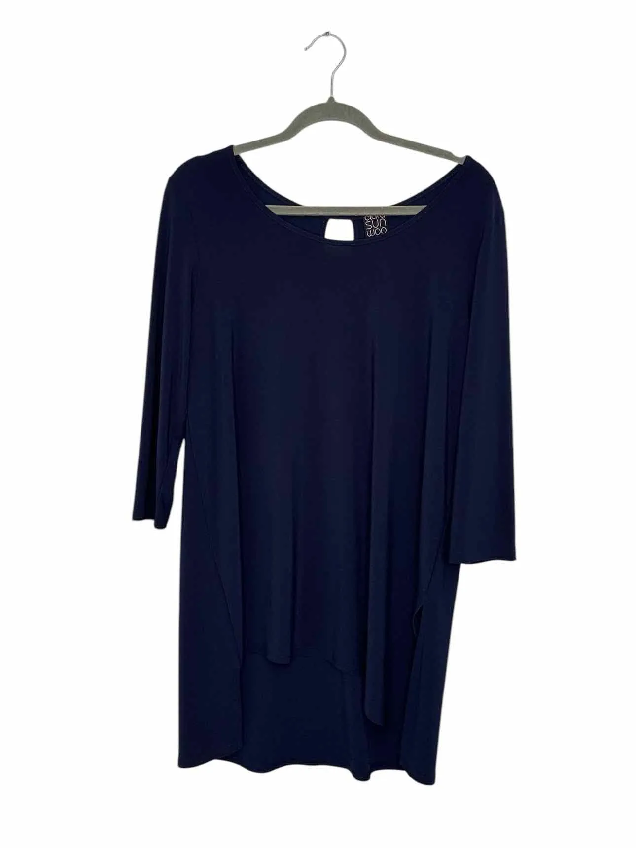 Clara Sun Woo Size Medium Navy Pre-Owned Top- Ladies
