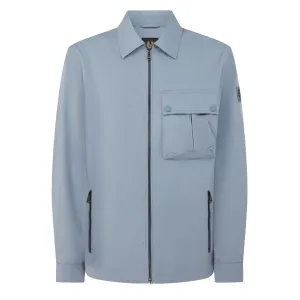 Clearance Price Belstaff Drome Overshirt Blue Flint  Dont Miss Out!