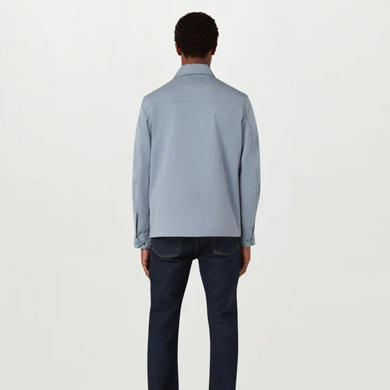 Clearance Price Belstaff Drome Overshirt Blue Flint  Dont Miss Out!