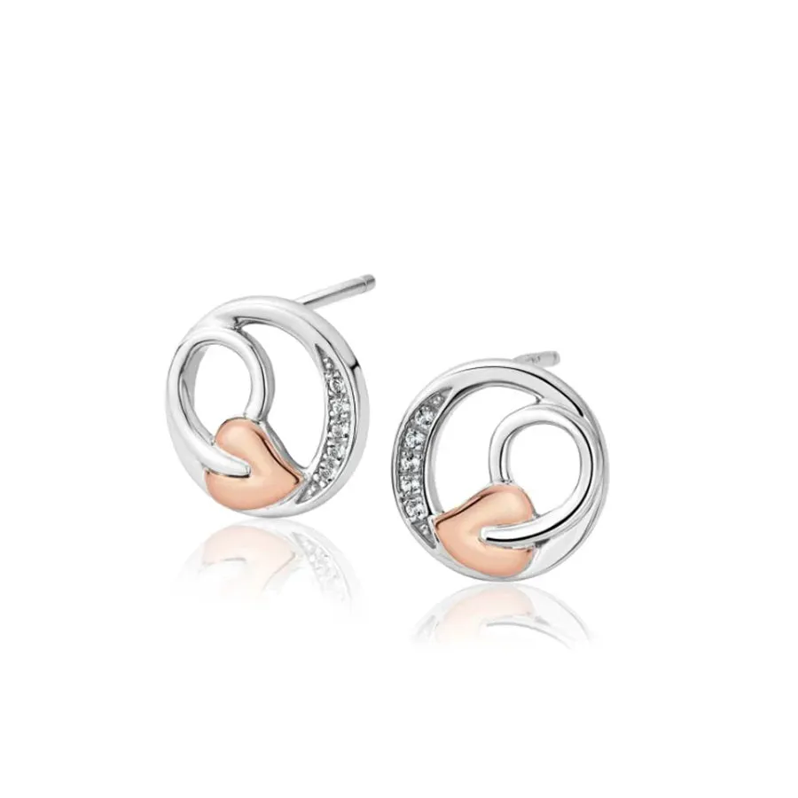 Clogau Tree Of Life Vine Stud Earrings 3STOLCDE