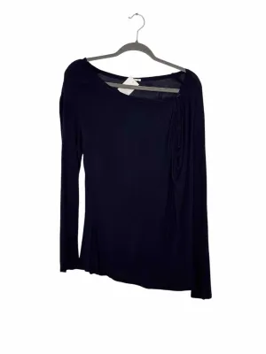 Clu Size Medium Navy Pre-Owned Top- Ladies