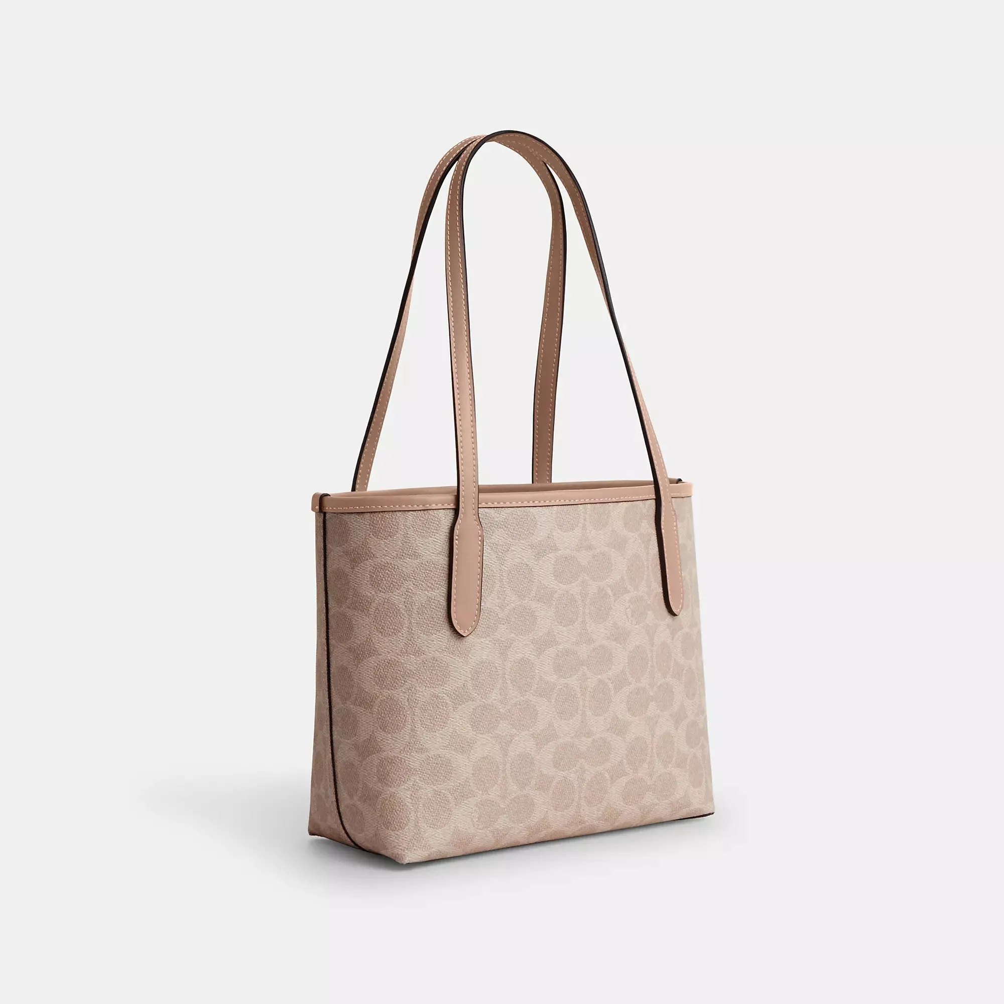 Coach Outlet Small City Tote Bag In Signature Canvas
