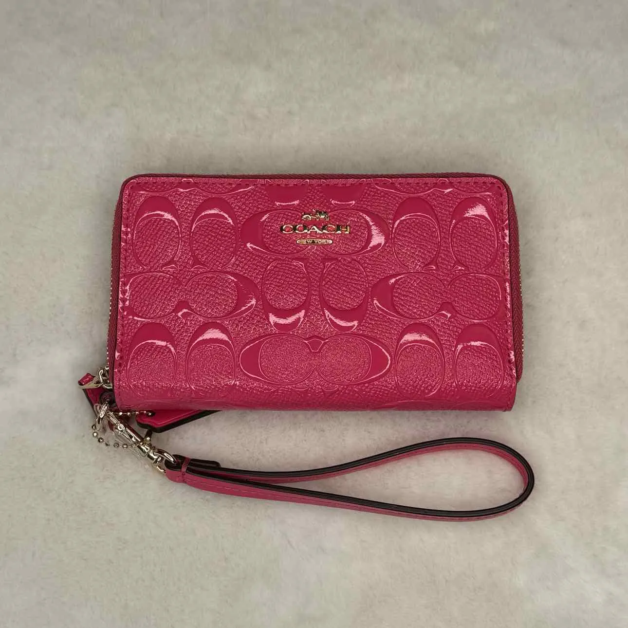 Coach Pink Pre-Owned Wallet- Ladies