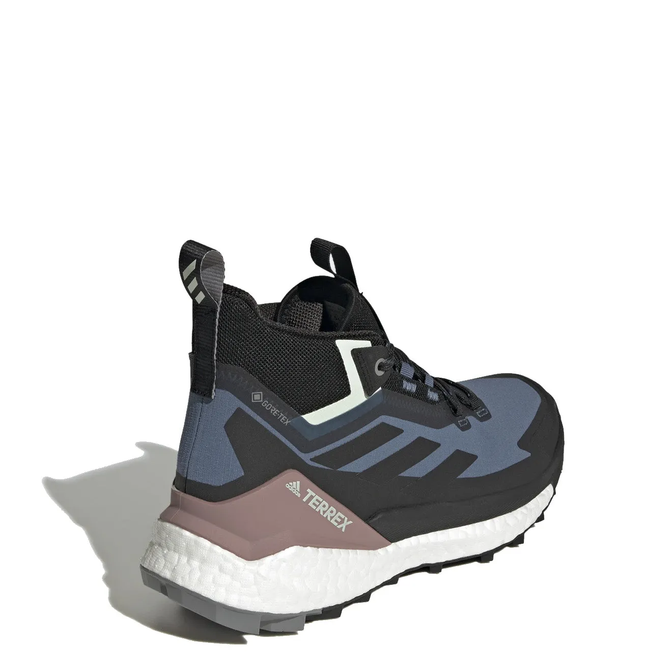 Customer Favorite Adidas Terrex Womens Free Hiker 2 Gore-Tex Hiking Shoes Wonder Steel / Core Black / Linen Green  Limited Release!