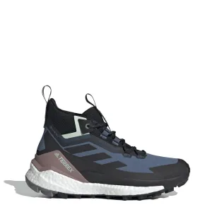 Customer Favorite Adidas Terrex Womens Free Hiker 2 Gore-Tex Hiking Shoes Wonder Steel / Core Black / Linen Green  Limited Release!