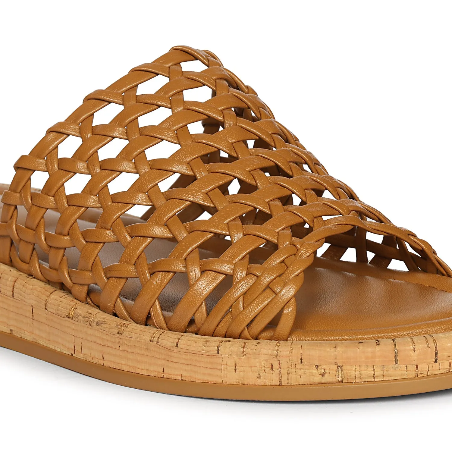 Customer Favorite Cloud - Cognac Sandals  Limited Availability!