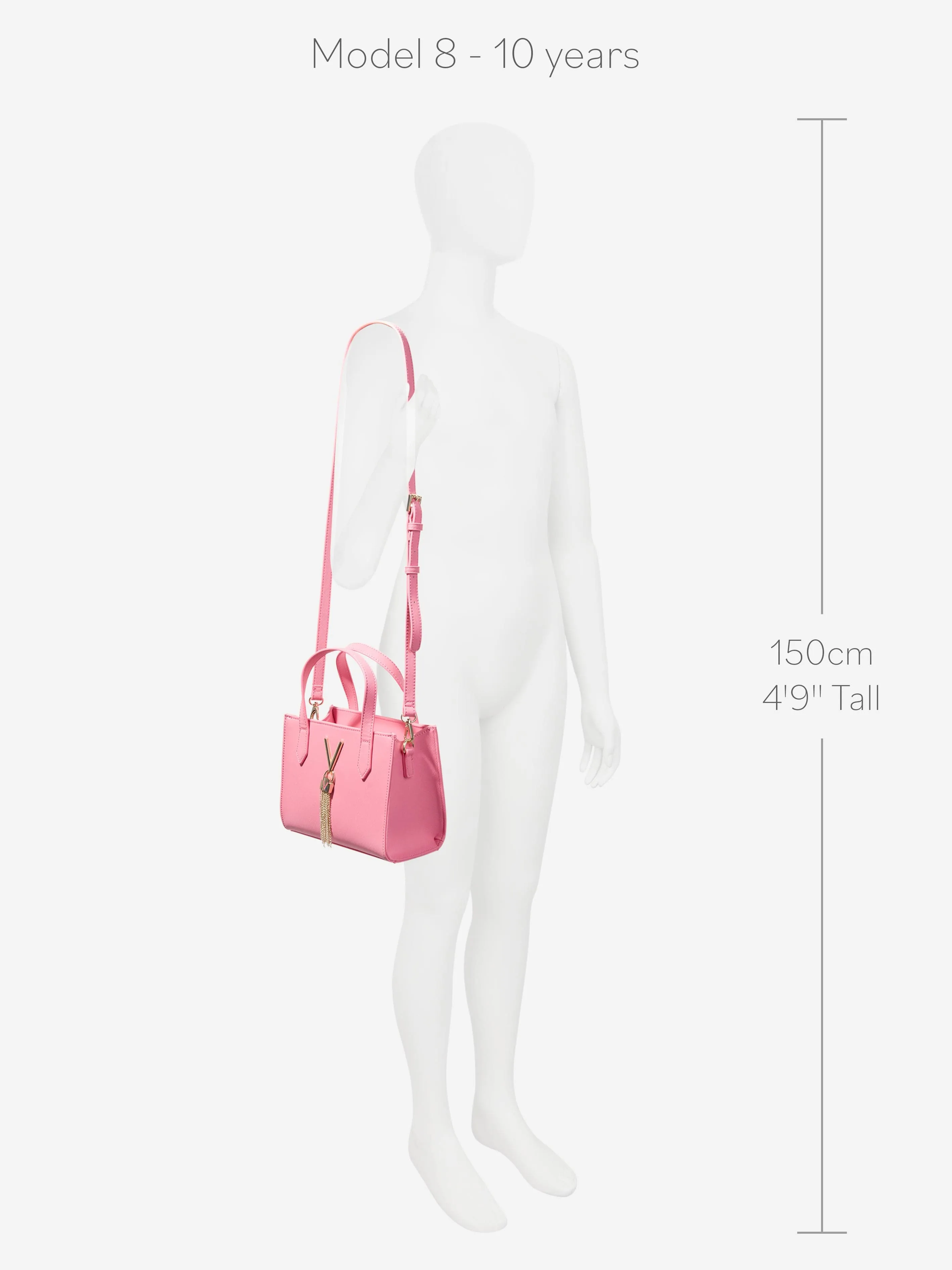 Divina Tote Bag in Pink (20cm)